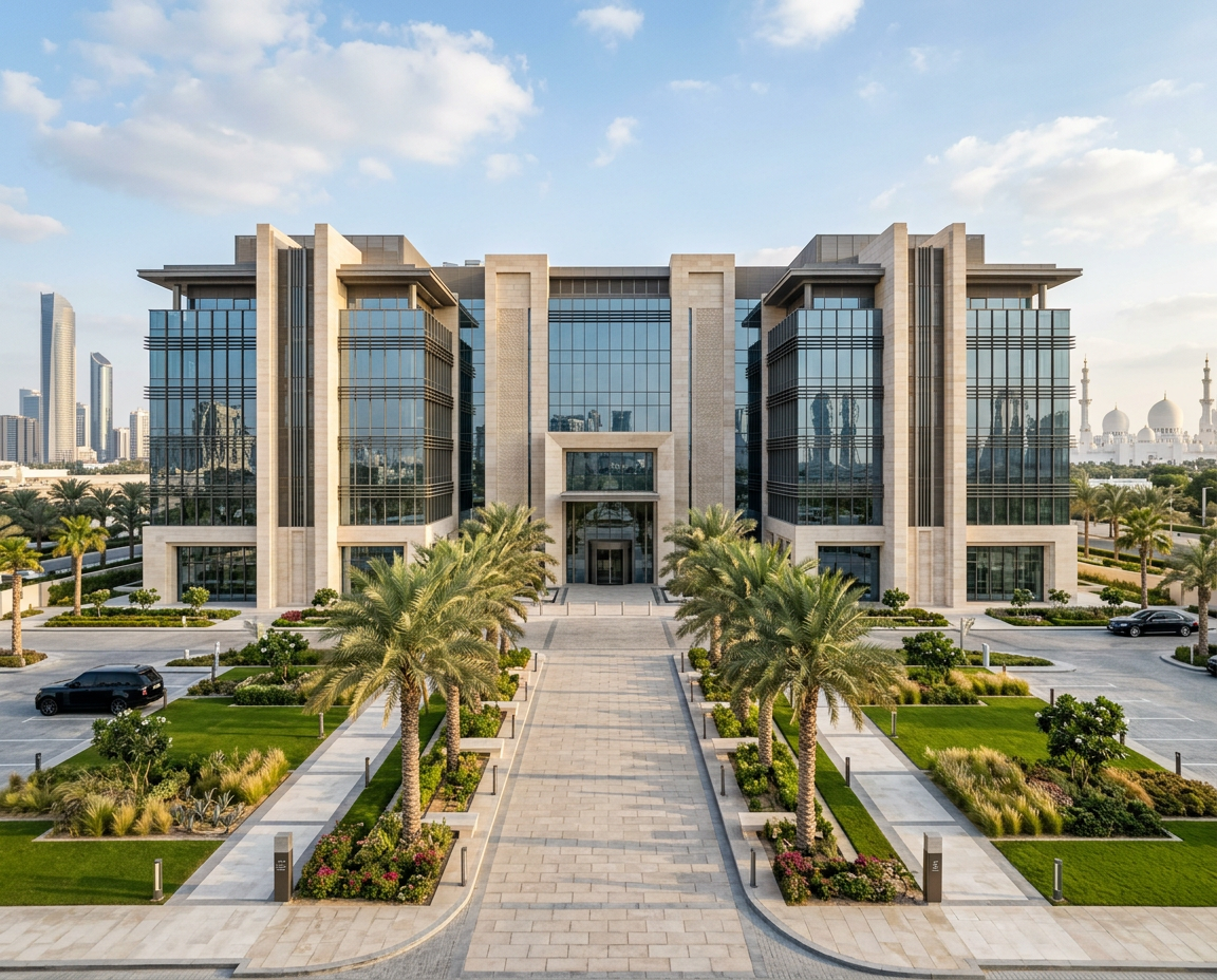 Contemporary engineering consultancy project in Abu Dhabi